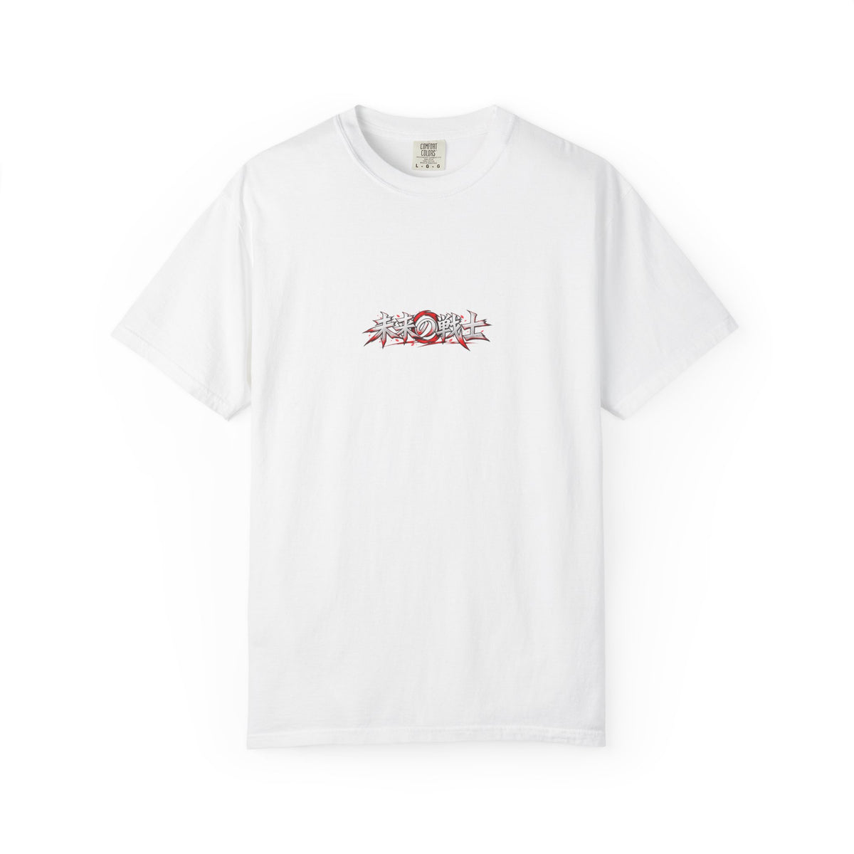 Samurai Warrior Graphic Tee — 未来の戦士 (Warrior of the Future) Back Print T-Shirt