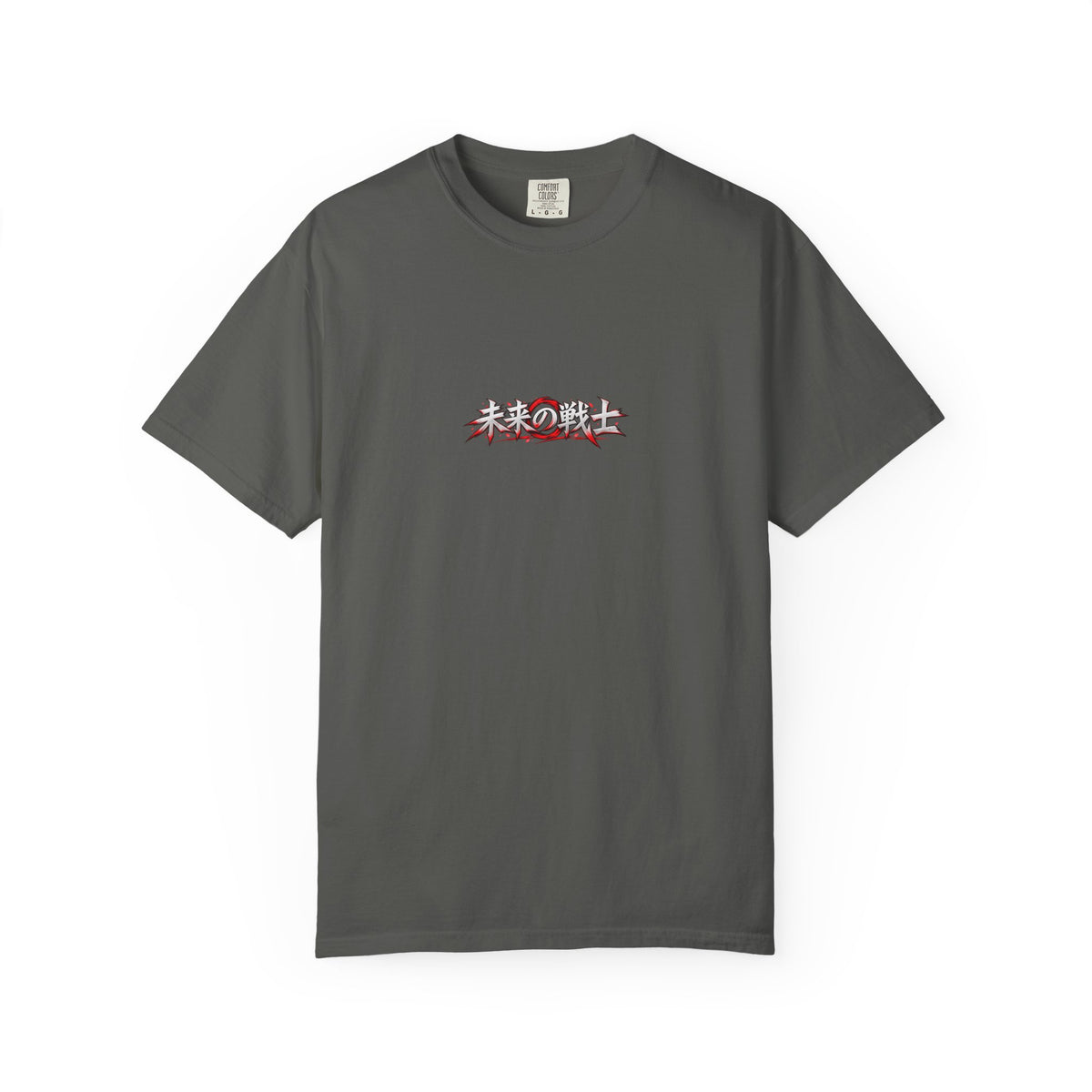 Samurai Warrior Graphic Tee — 未来の戦士 (Warrior of the Future) Back Print T-Shirt