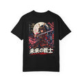 Samurai Warrior Graphic Tee — 未来の戦士 (Warrior of the Future) Back Print T-Shirt