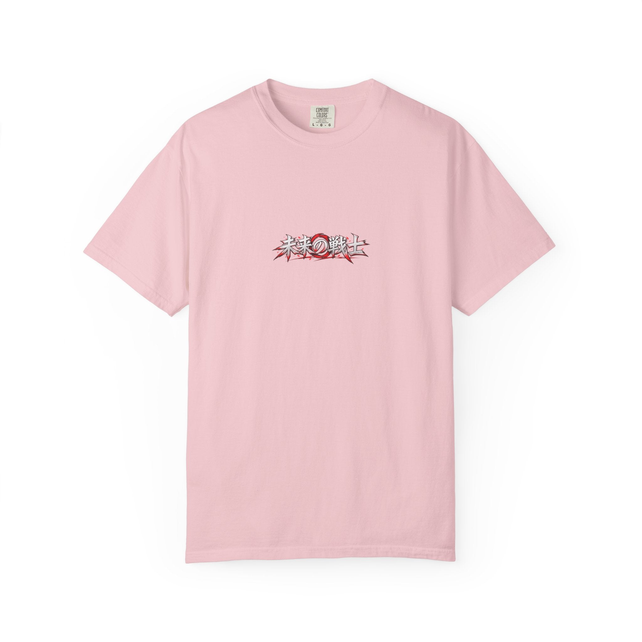 Samurai Warrior Graphic Tee — 未来の戦士 (Warrior of the Future) Back Print T-Shirt